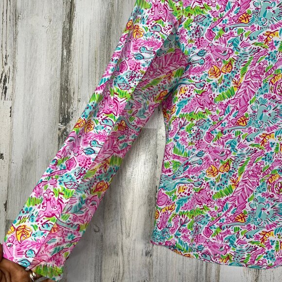 IBKUL Womens Shirts Vibrant Colors Size Small UPF 50+ Stretch‎ Bundle Lots of 2 - Picture 14 of 16